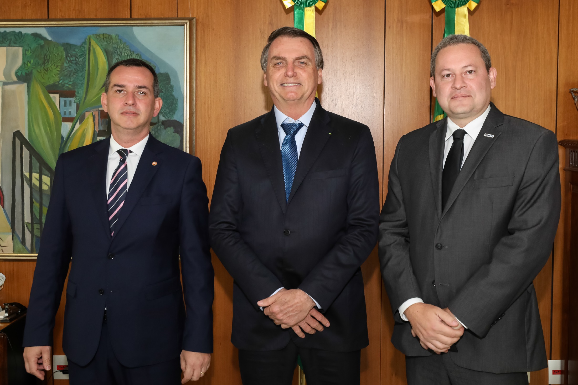 PL Abuso de Autoridade: Presidente da APMP e Vice da Conamp são recebidos por Bolsonaro
