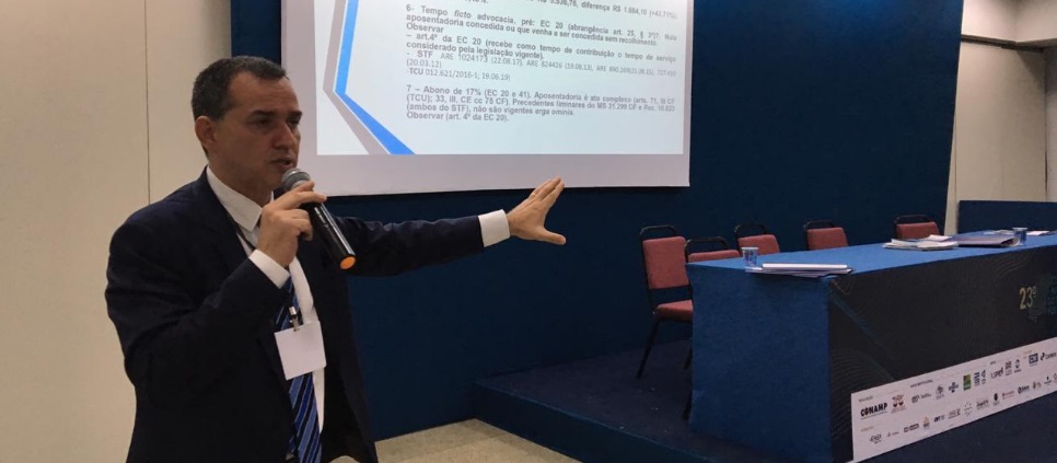 Presidente da APMP profere palestra no 23º Congresso Nacional do MP