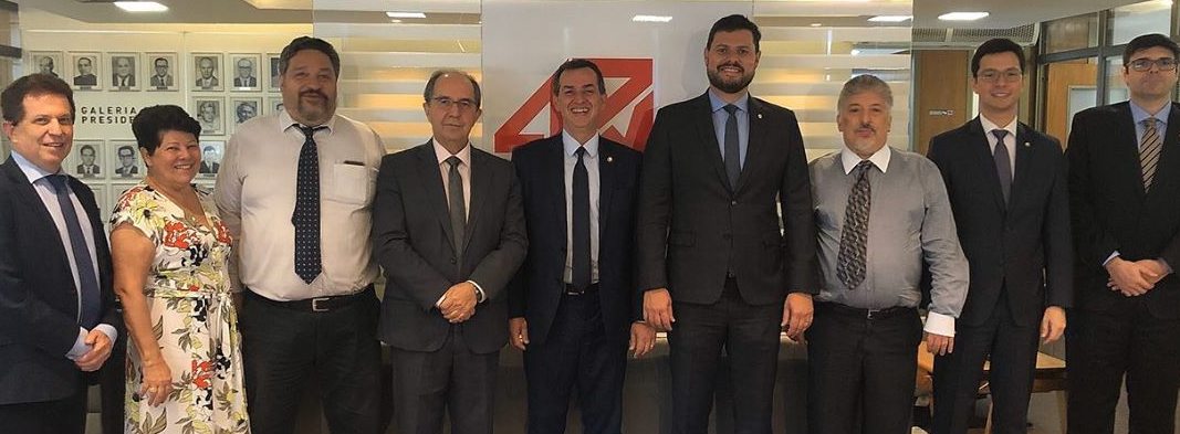 Coordenador da Frentas e presidente da Conamp visitam APMP