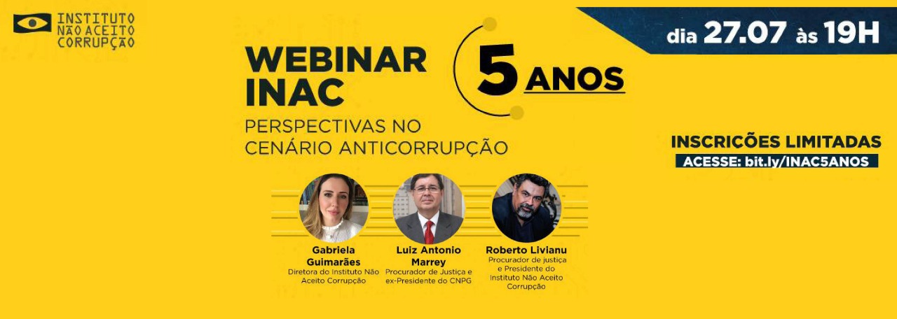 Inac promove webinar com Luiz Antonio Marrey