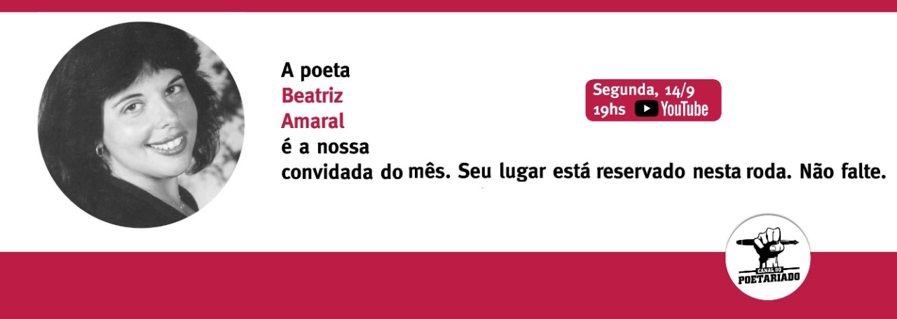 Beatriz Amaral participará de live de poesia