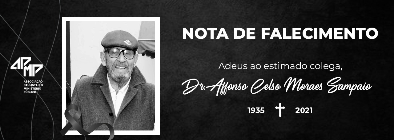 APMP despede-se do Promotor de Justiça aposentado Affonso Celso Moraes Sampaio