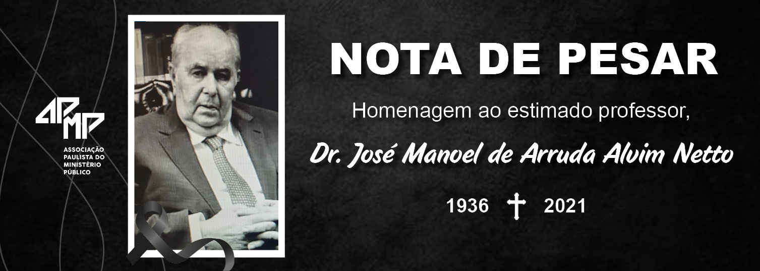 Nota de pesar da APMP