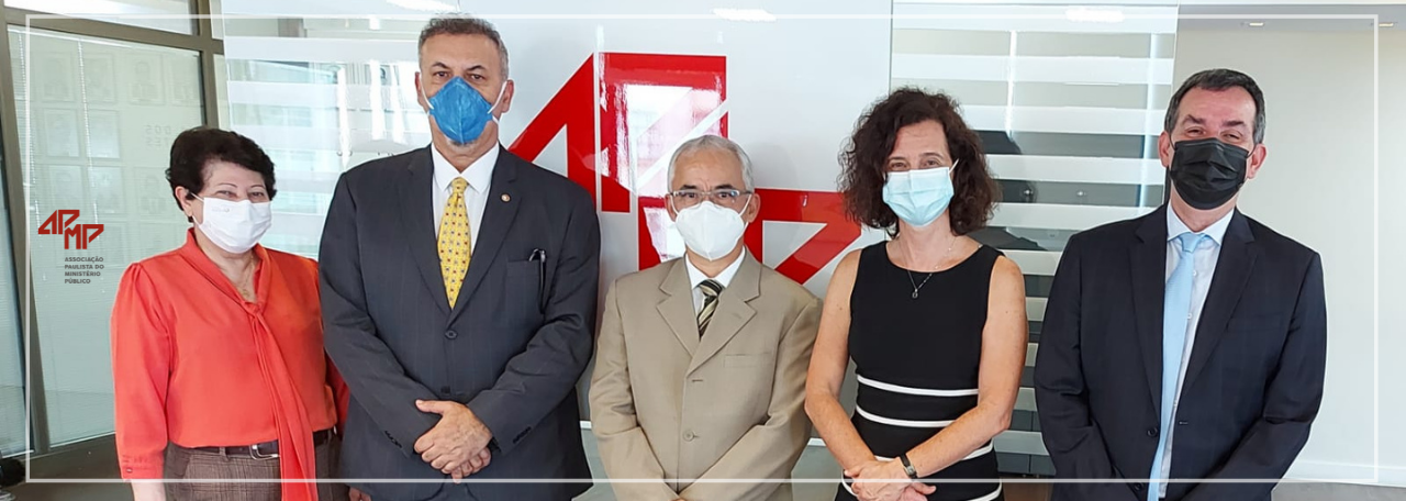 Diretoria da APMP recebe a visita de Secretária e Vice-Secretário eleitos para o CSMP e do Ouvidor-Geral do MPSP