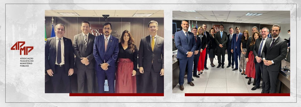 Diretoria da APMP acompanha posse do conselheiro Jayme de Oliveira no CNMP