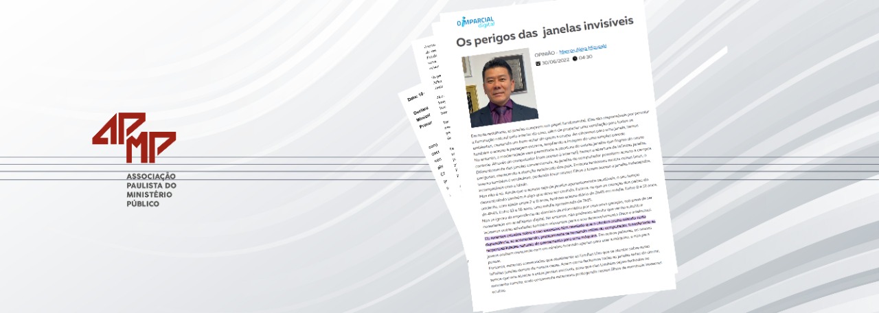 Acesso à internet por crianças e adolescentes é tema de artigo de Marcos Akira Mizusaki no portal O Imparcial