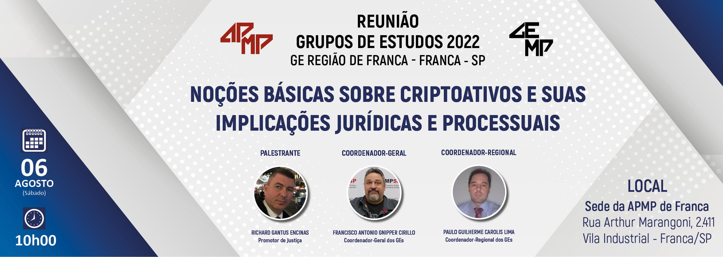 GE “Região de Franca” promove reunião neste sábado com apoio da APMP