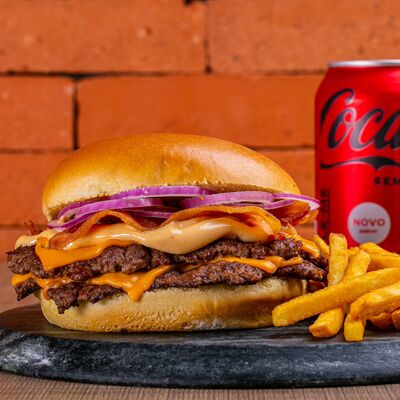 COMBO RICK ROSS + BATATA 150G + COCA 350ML