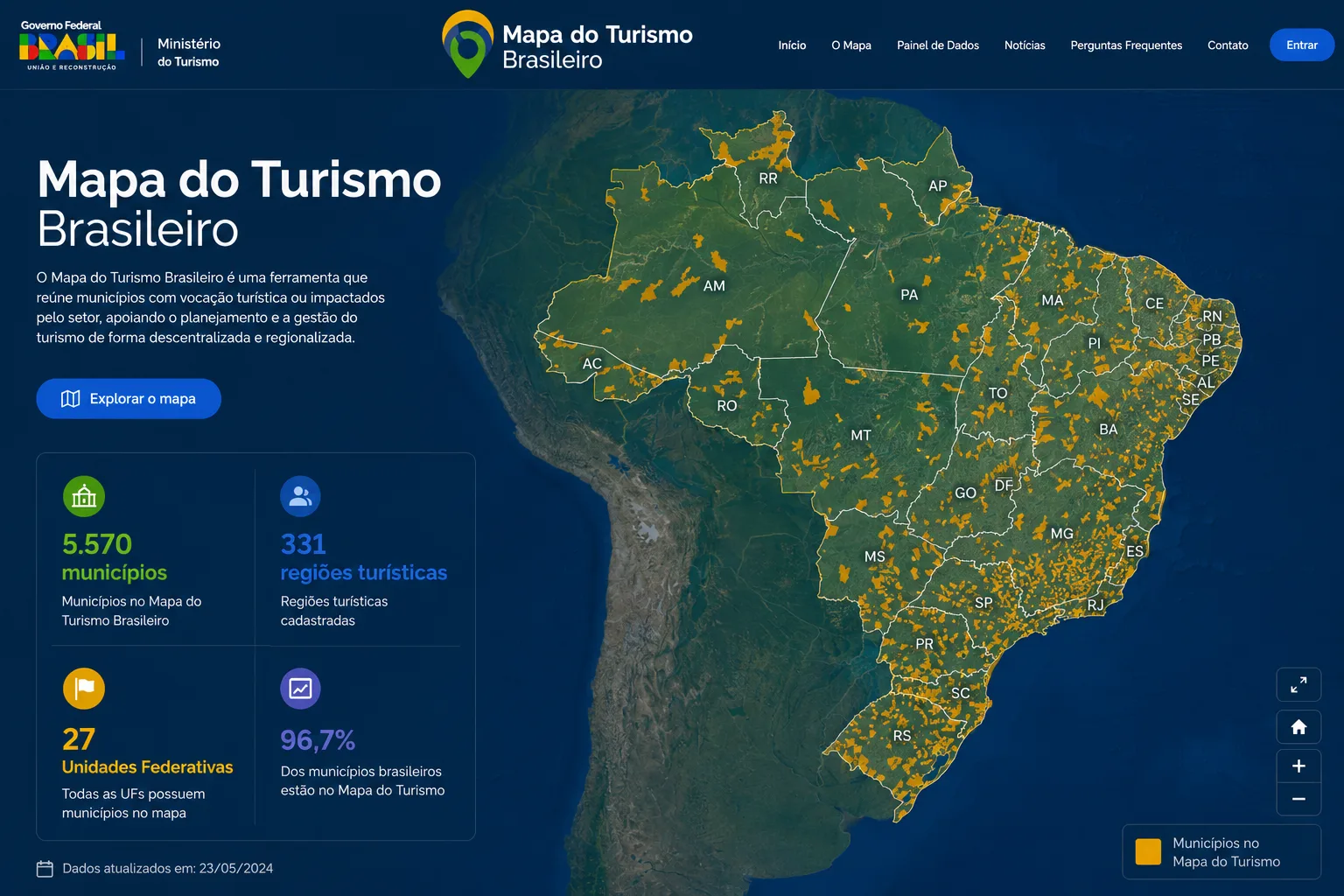 O que muda no Mapa do Turismo Brasileiro com a Portaria MTur nº 1/2026: o que o gestor municipal precisa saber