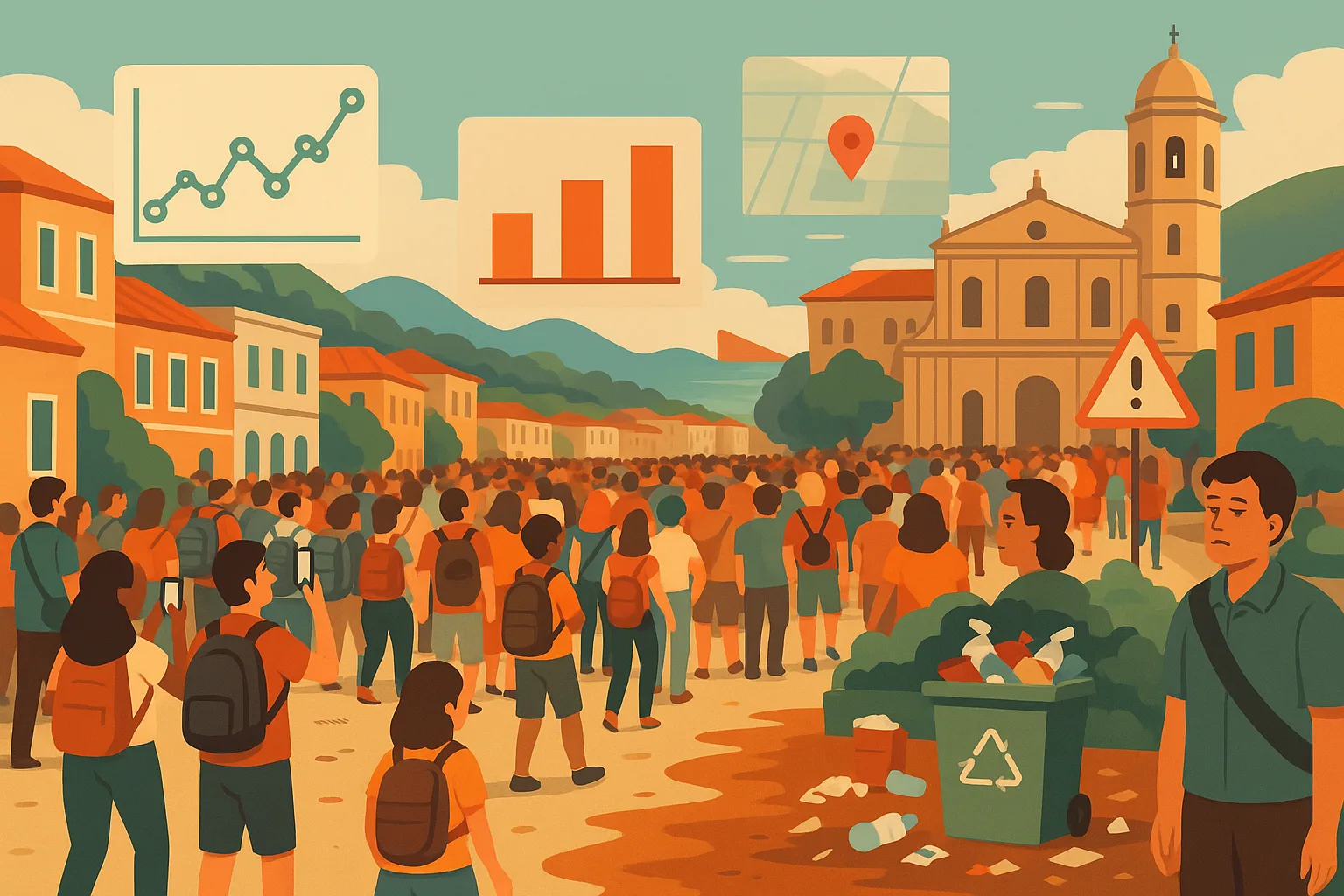 Sobreturismo: como prevenir crises e planejar com dados