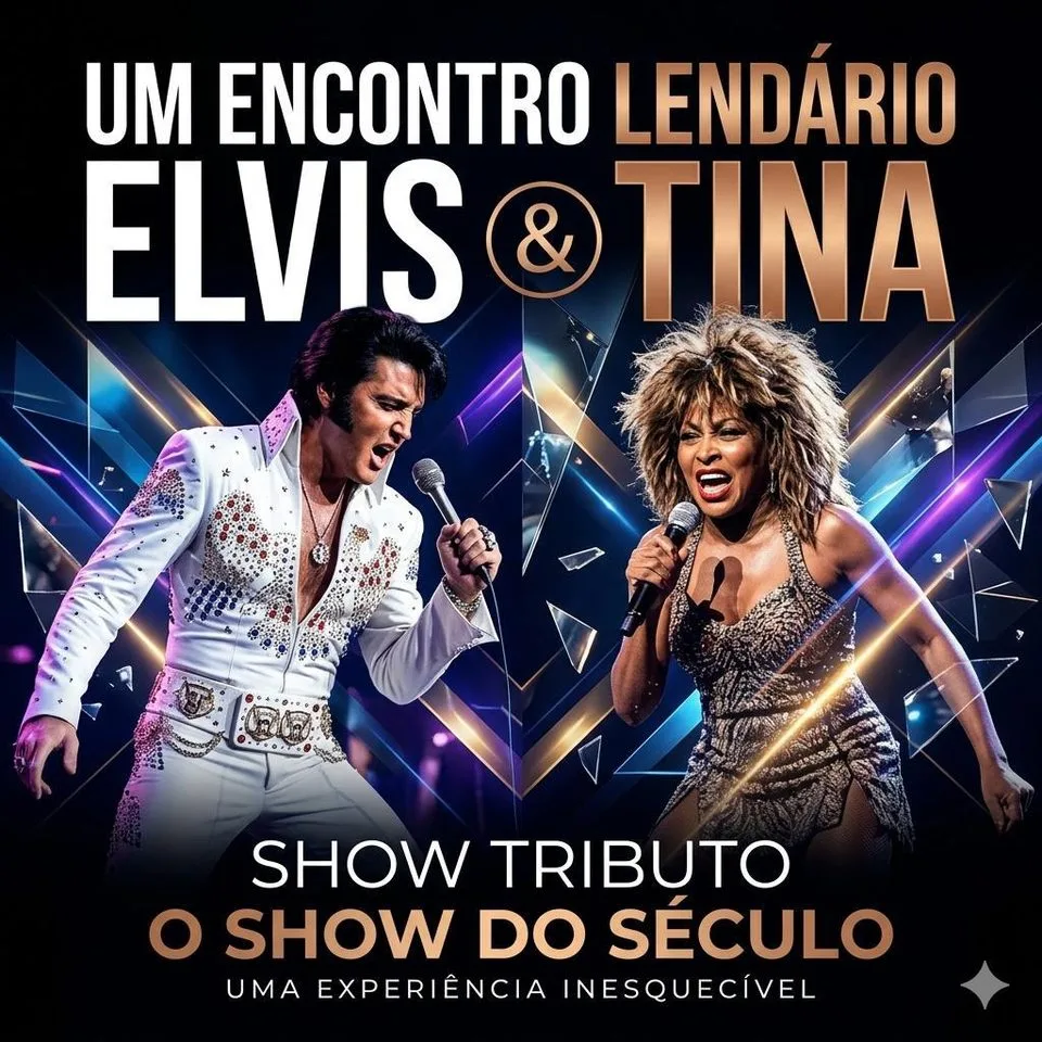 ELVIS PRESLEY & TINA TURNER EM JUNDIAÍ - Fernando Ferreira Gois