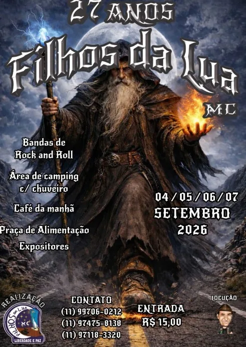 27º Aniversário Filhos da Lua MC – Várzea Paulista