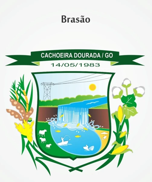 Brasão de Cachoeira Dourada