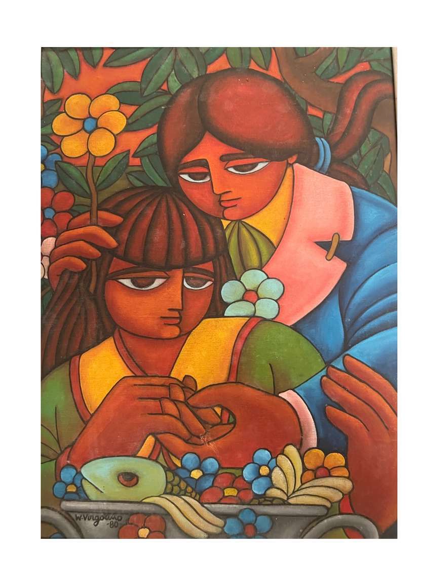 Wellington Virgolino (1929-1988), Amigas com Peixe - Alexei