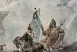 Jean-Baptiste Debret (1768-1848), "Donné au thé... - Gravura (com marcas do tempo). Datado: 1818