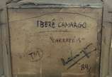 Iberê Camargo (1914-1994), "Carretéis" - Oleo sobre placa assinado: C.I.D. Assinado, Intitulado e datado no verso: 84,  Med 33x41