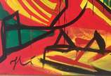 Jorge Guinle (1947-1987),  - Óleo sobre Tela. Assinado C.I.E. e verso. Datado: 1980. Com certificado do irmão do artista Gabriel Guinle.