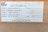 Antônio Poteiro (1925-2010),  - Antonio Poteiro - OST, med: 87X95 cm. Ass: C.I.D e verso. Datado: 2002. Autenticado pela Oscar Seraphico Galeria de Arte – Brasília – D.F.