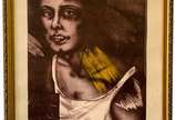 João Câmara (1944),  - Litogravura. Tiragem 1/8, com tema "Com uma Maria Amarela".
