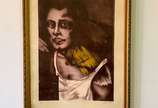 João Câmara (1944),  - Litogravura. Tiragem 1/8, com tema "Com uma Maria Amarela".