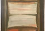 Maria Leontina (1917-1984), "Páginas" - Óleo sobre tela. Assinado e datado no verso. Obra reproduzida no livro da artista. Com certificado de autenticidade emitido pelo filho: Alexandre Daco