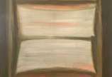 Maria Leontina (1917-1984), "Páginas" - Óleo sobre tela. Assinado e datado no verso. Obra reproduzida no livro da artista. Com certificado de autenticidade emitido pelo filho: Alexandre Daco