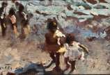 Sérgio Telles (1936-2022), "Criança na Praia do... - Óleo sobre Madeira. Assinado CIE. Intitulado, assinado e datado no verso: 1976. Pertenceu a coleção do escritor Herberto Sales.