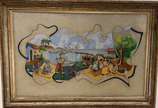 Di Cavalcanti (1897-1976),  - Óleo sobre Tela. Assinado C.I.D. Datado 1951. Com perícia completa do Escritório Givoa Art Consulting. Este magnífico painel foi um dos realizados pel