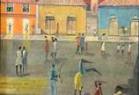 Hector Carybé (1911-1997),  - Óleo sobre Tela colada em placa. Ass: C.I.D. Datado: 1972.