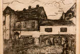 Ernst Ludwig KIRCHNER (Aschaffenburg, Alemanha,... - Ernst Ludwig KIRCHNER (Aschaffenburg, Alemanha, 1880 - Frauenkirch-Wildboden, 1938)
"Velhas casas em Dresden"
Água-forte
Assinada a lápis no can...
