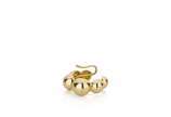 Piercing de encaixe em ouro amarelo 18k, com ap... - Piercing de encaixe em ouro amarelo 18k, com aprox.: 1,5 cm e 2,3 g. Base R$ 2.000,00