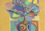 FAVORETTO, VASO DE FLORES - Assinado, ost.