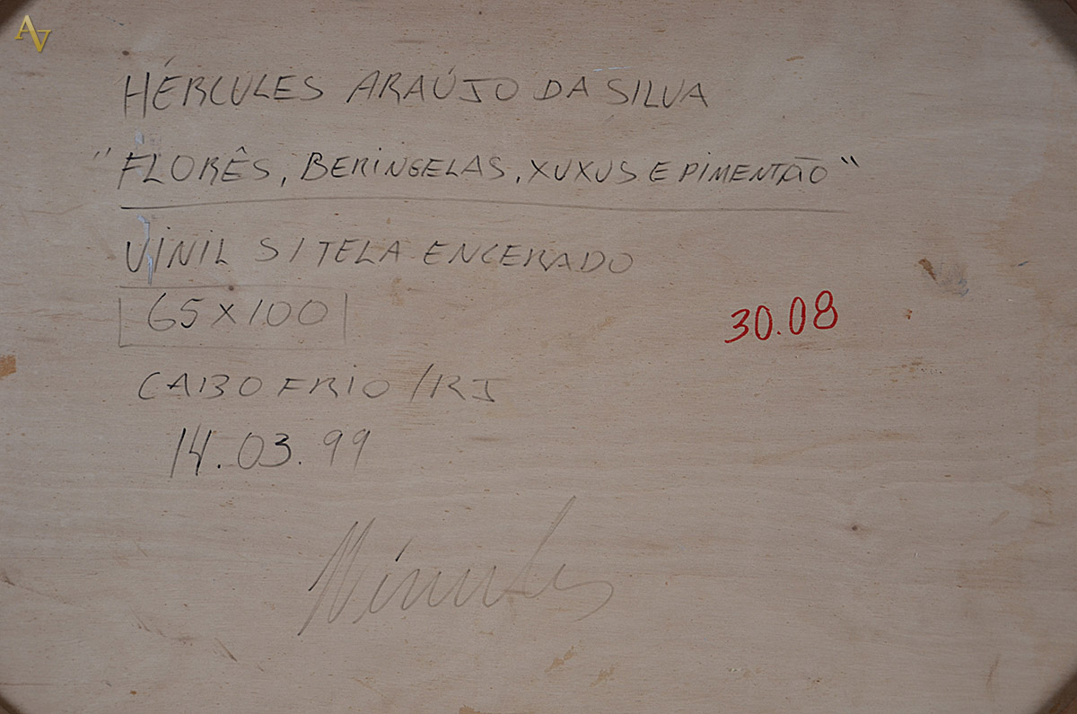 HÉRCULES ARAÚJO DA SILVA - Flores, beringelas, chuchus e pimentão... - foto 4 de 4