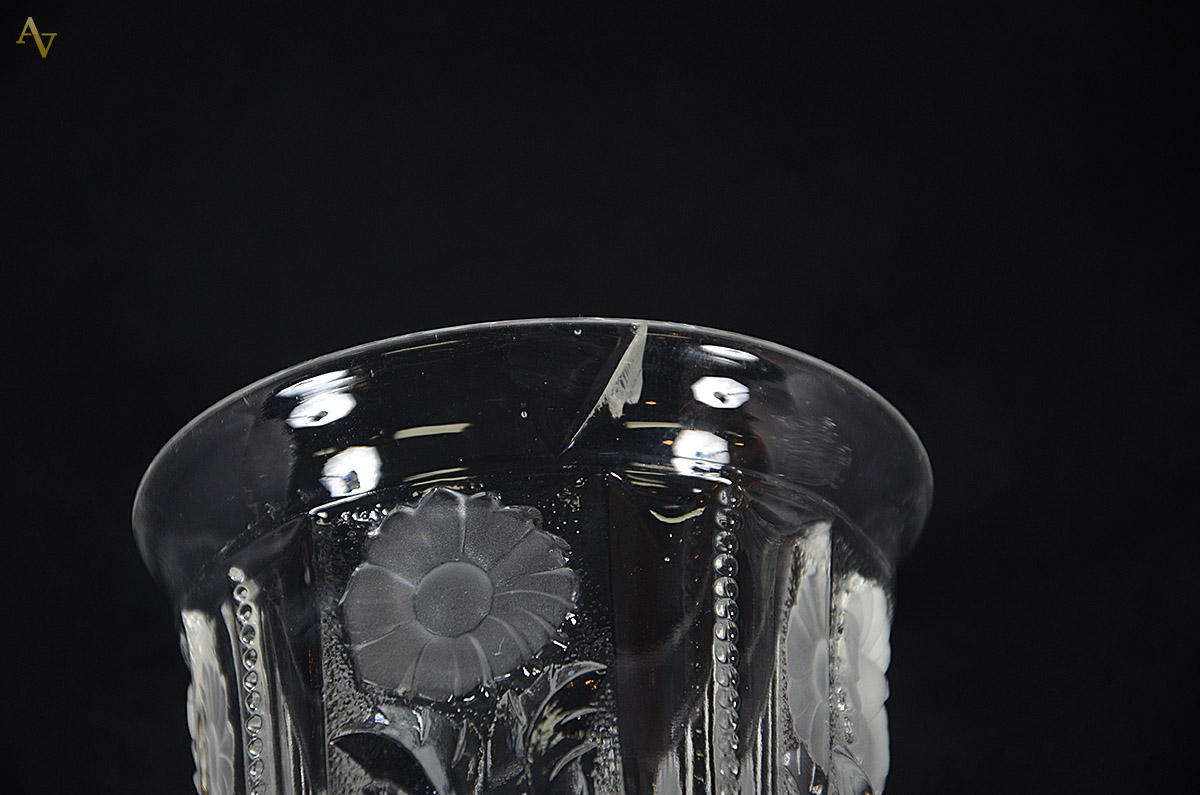 Conjunto de cristal com 4 copos para whisky e 6 copos de vidro com... - foto 4 de 4
