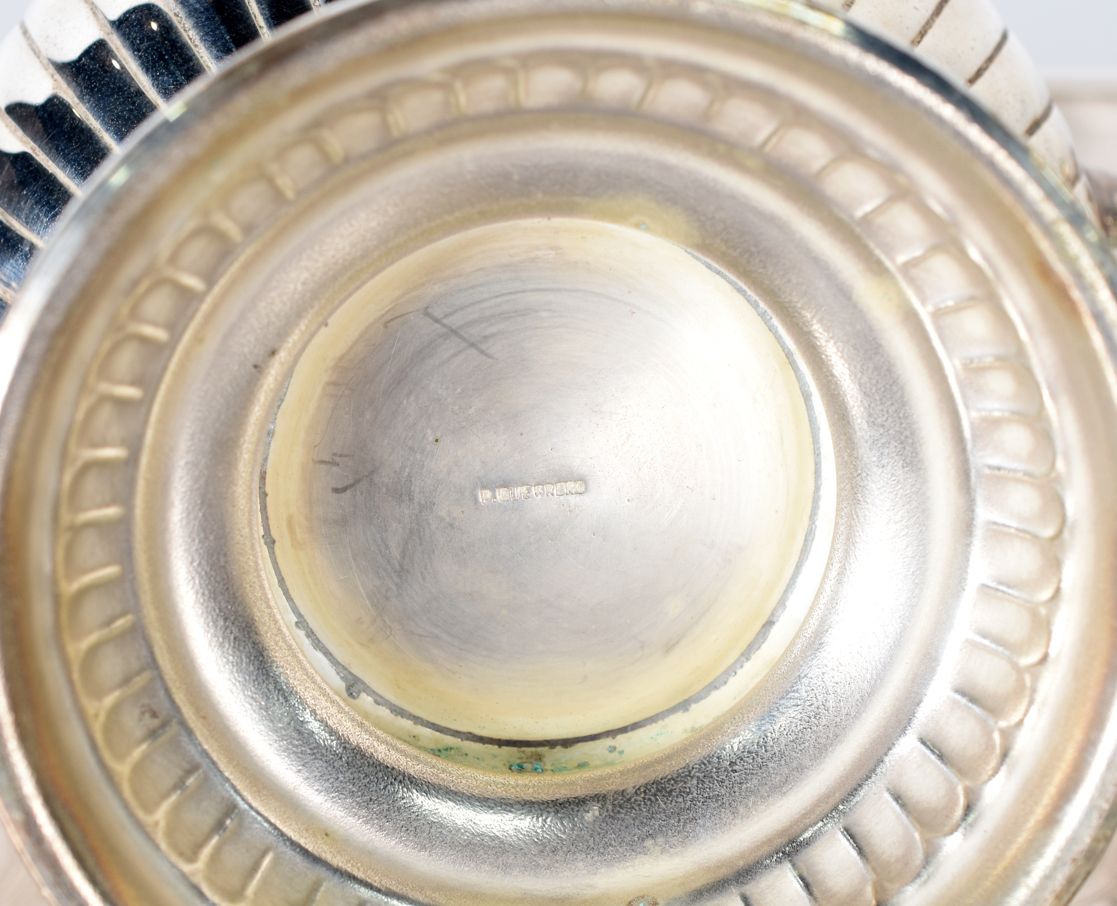 Baixela de metal prateado para chá e café, composto de 5 peças... - foto 5 de 5