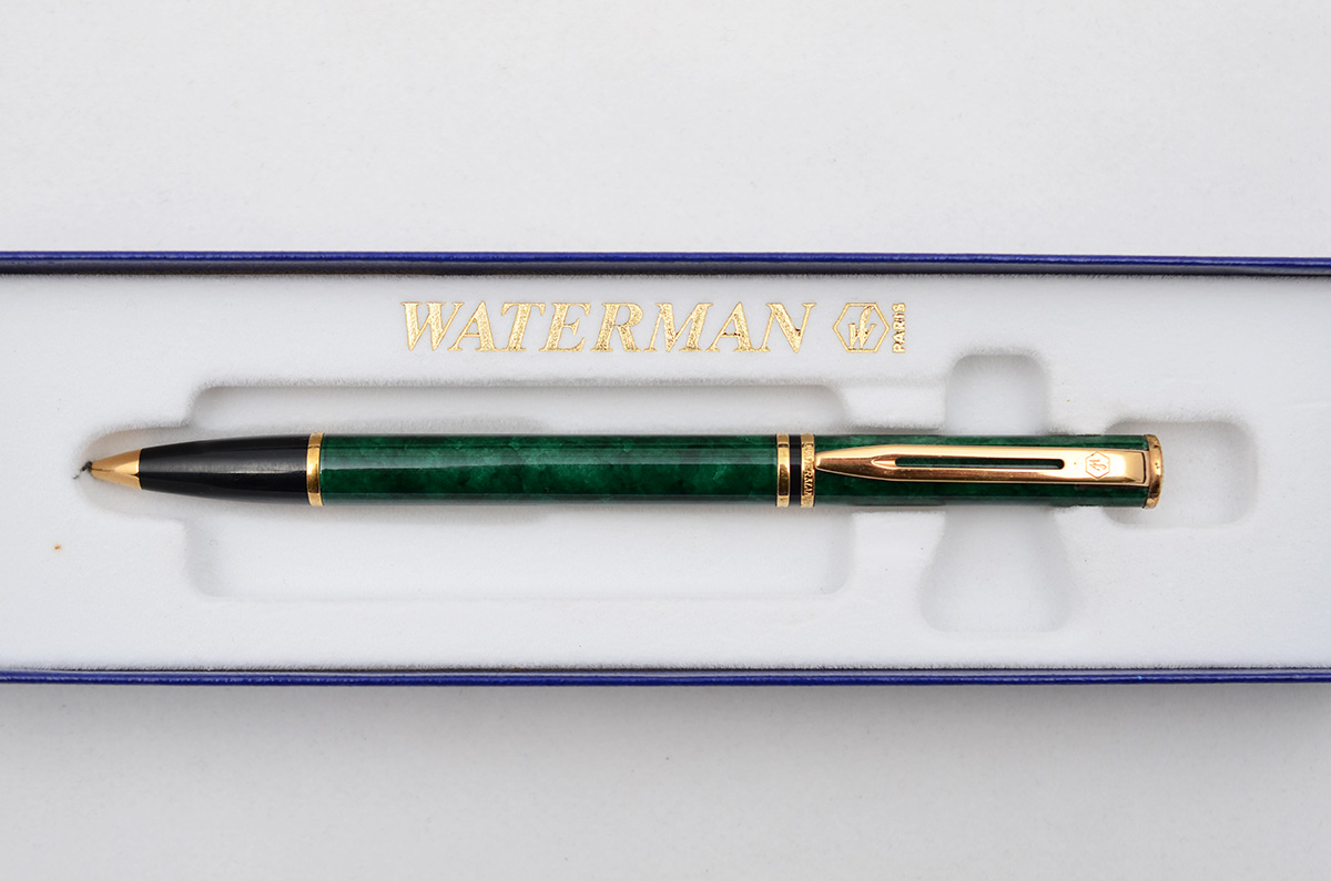 WATERMAN - Lapiseira na cor verde, caixa original. - foto 1 de 3