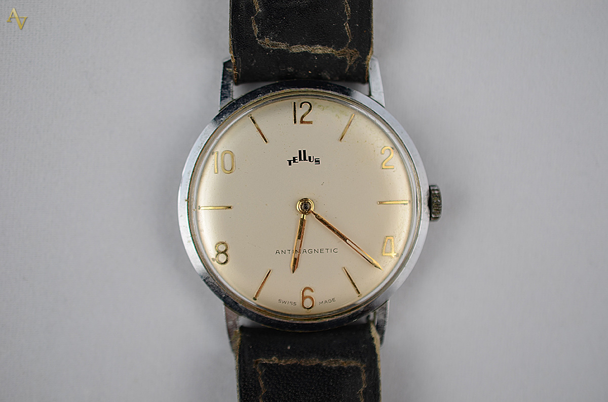 TELLUS - Relógio masculino, com caixa de aço 33 mm de diâmetro e... - foto 2 de 3