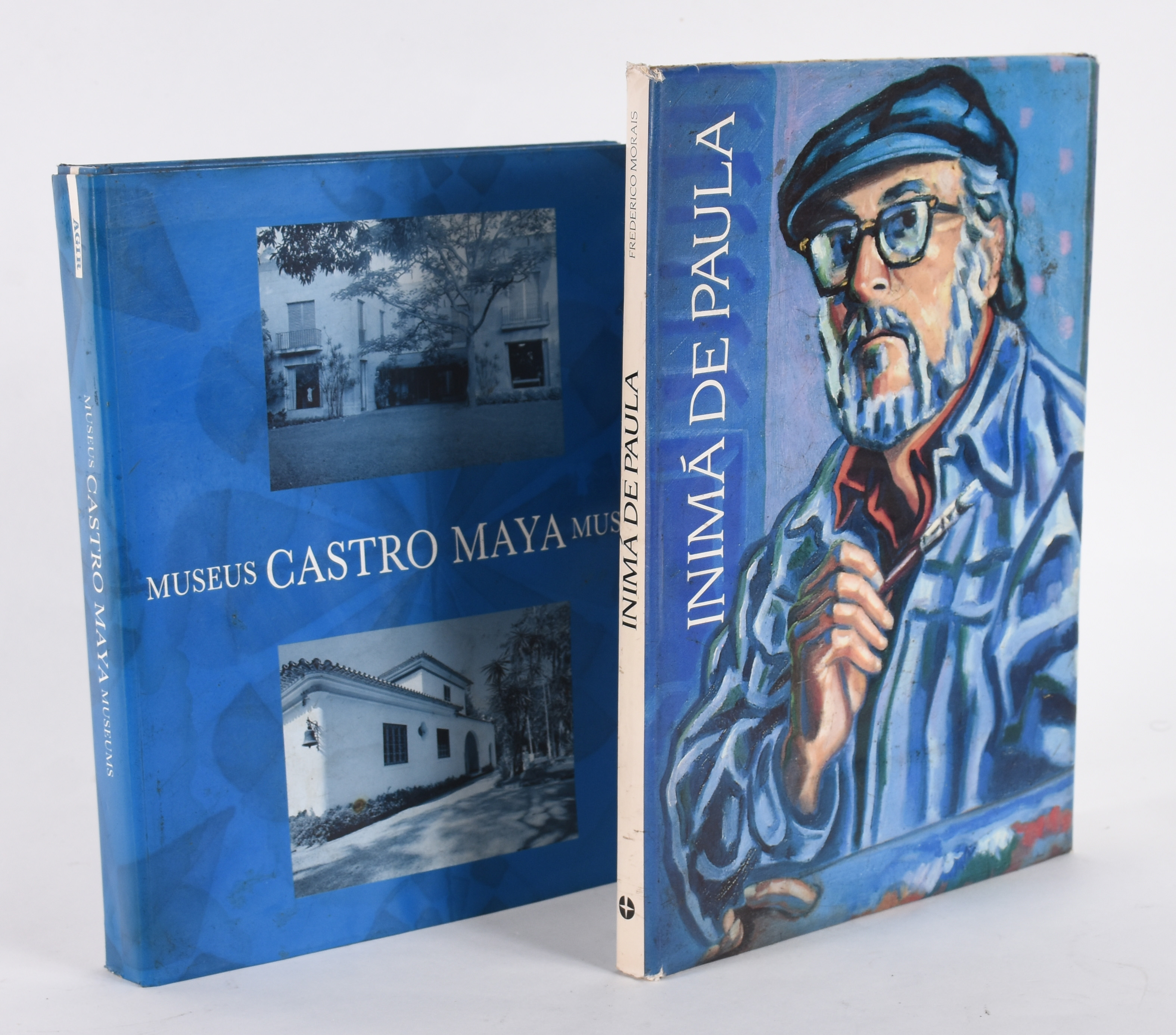 Dois livros, sendo: a) Museus CASTRO MAYA, b) Inimá de Paula - foto 1 de 4
