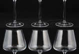 Seis cálices de cristal da Bohemia, 570 ml. - Seis cálices de cristal da Bohemia, 570 ml.
