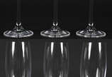 Seis flutes de cristal da Bohemia 200 ml. - Seis flutes de cristal da Bohemia 200 ml.
