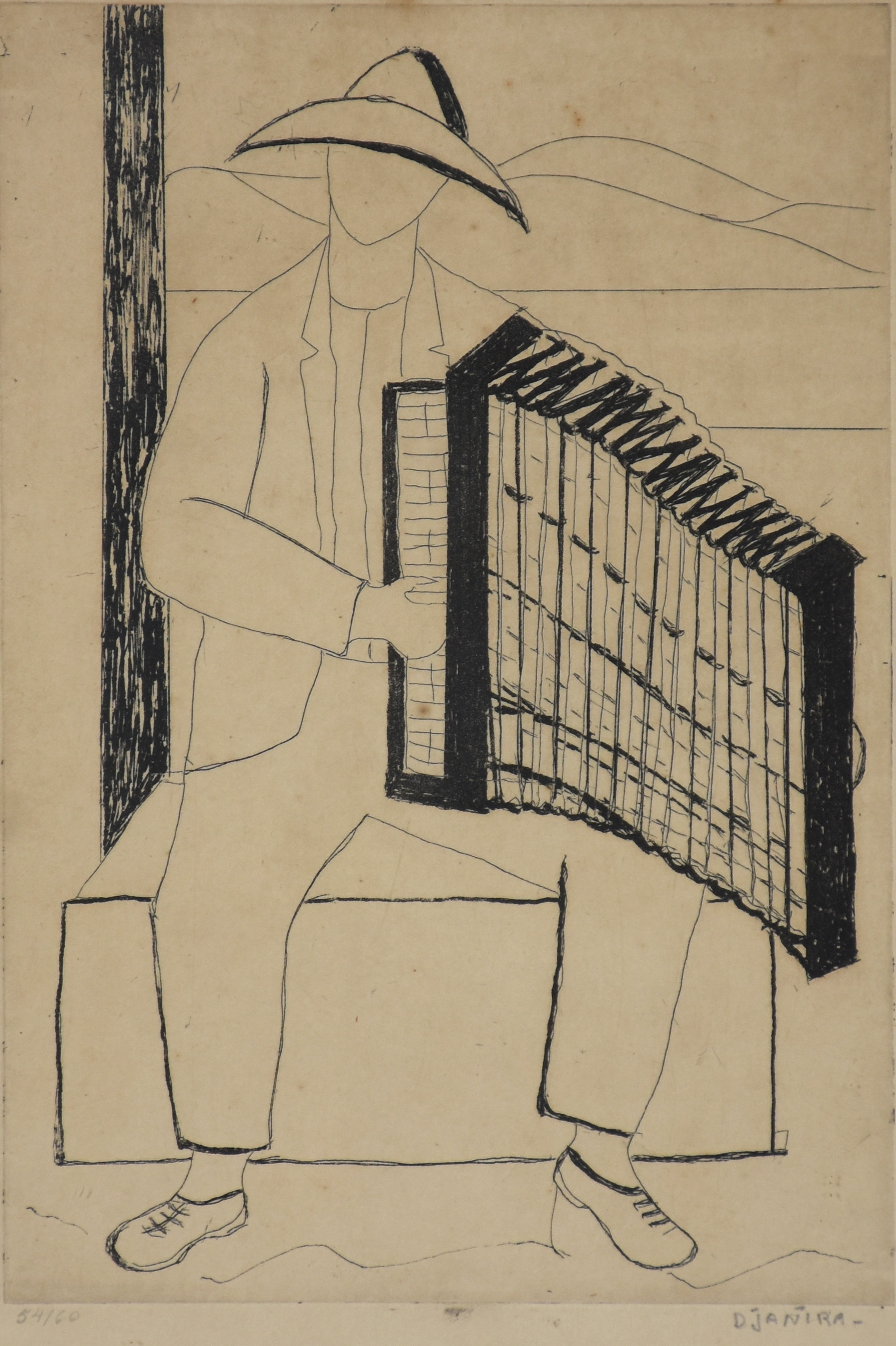 Djanira (1914-1979), Sanfoneiro - foto 1 de 4