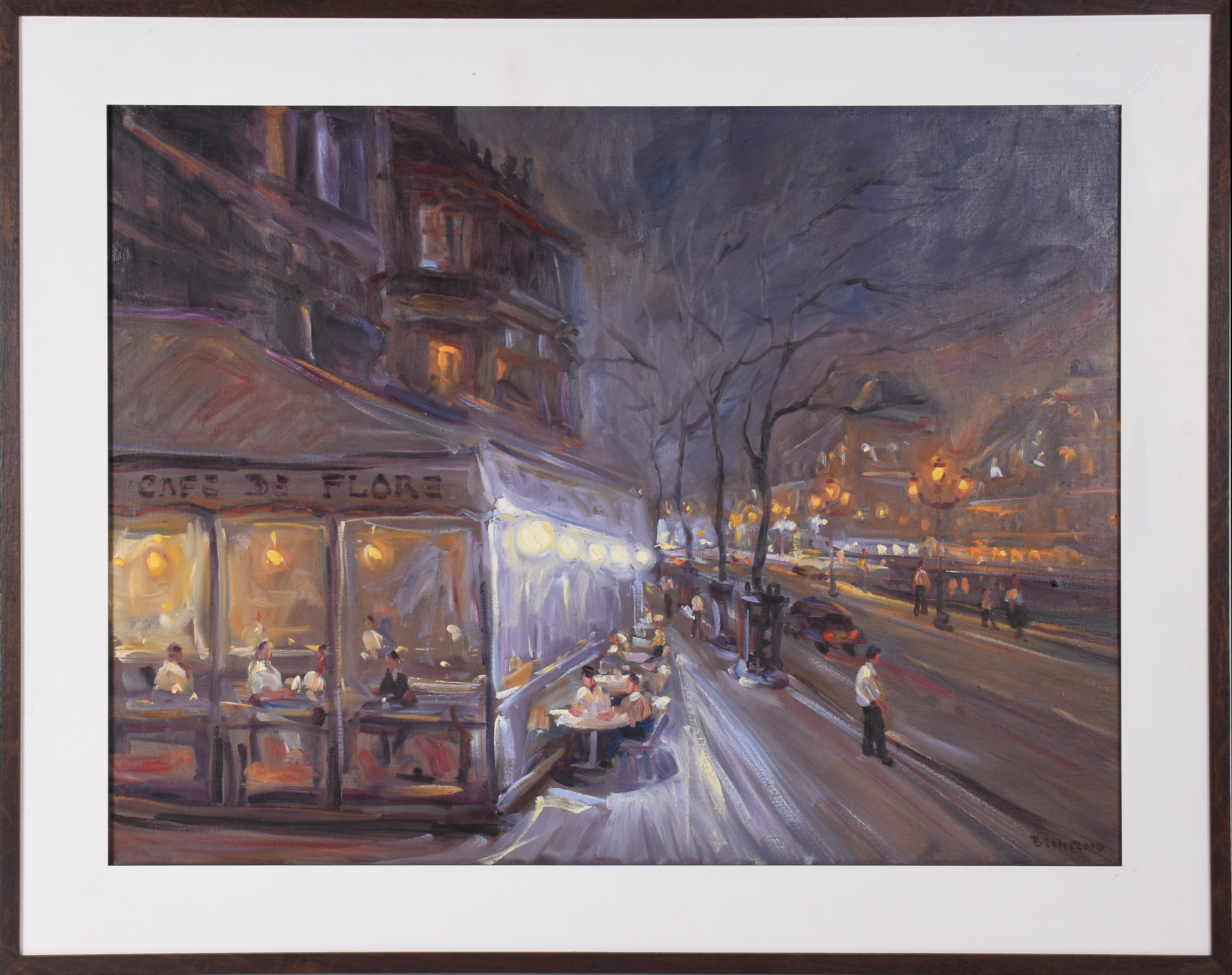 José Benigno (1955), Cafe de Flore no Quartier Latin, Paris. - foto 2 de 4