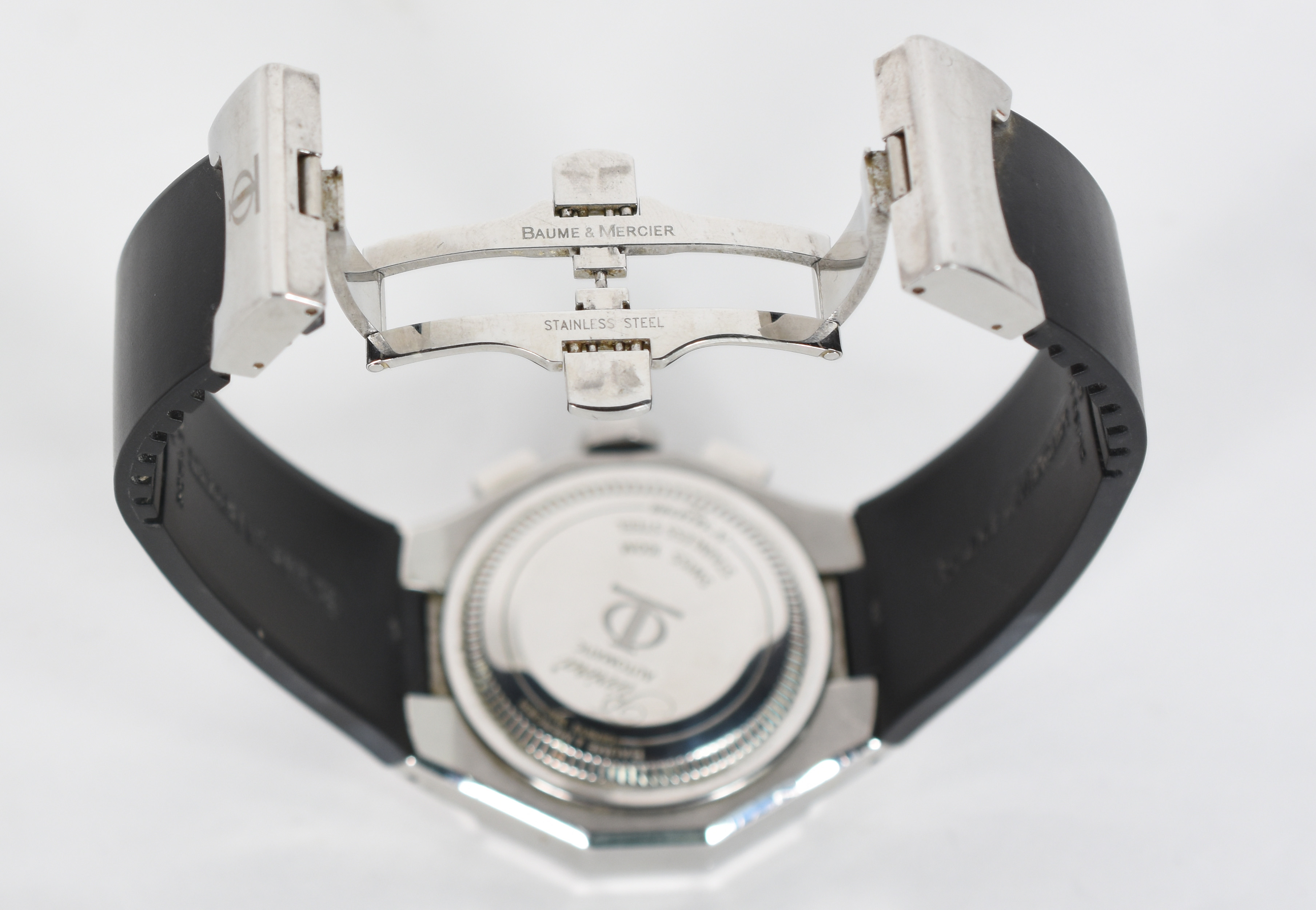 Relógio BAUME & MERCIER, modelo Riviera, masculino, mostrador 43 mm... - foto 4 de 5