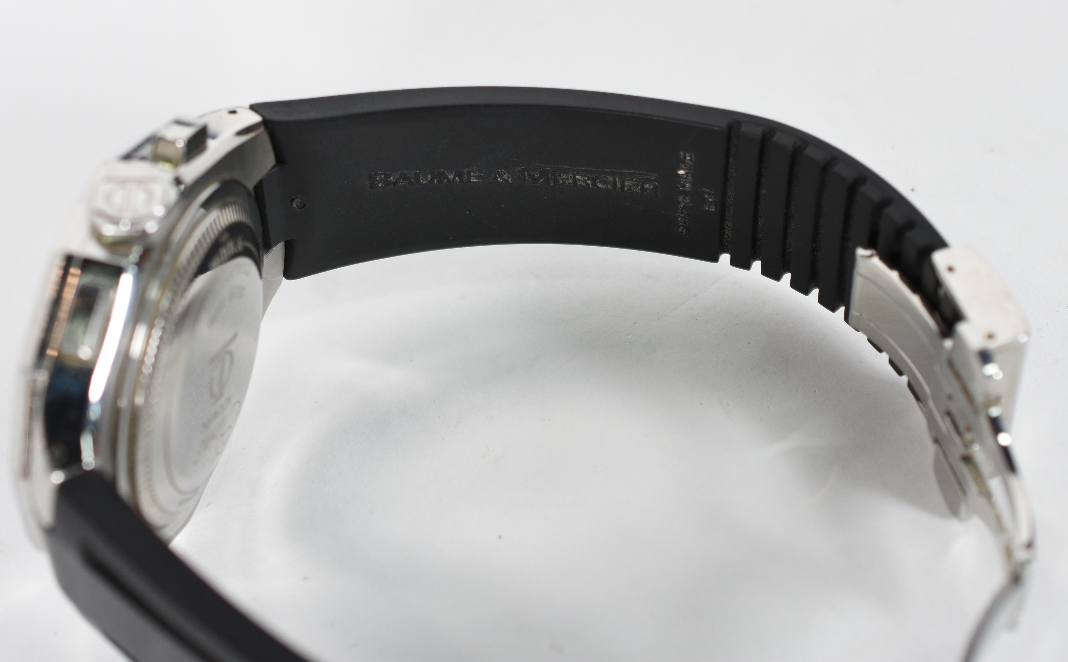 Relógio BAUME & MERCIER, modelo Riviera, masculino, mostrador 43 mm... - foto 5 de 5