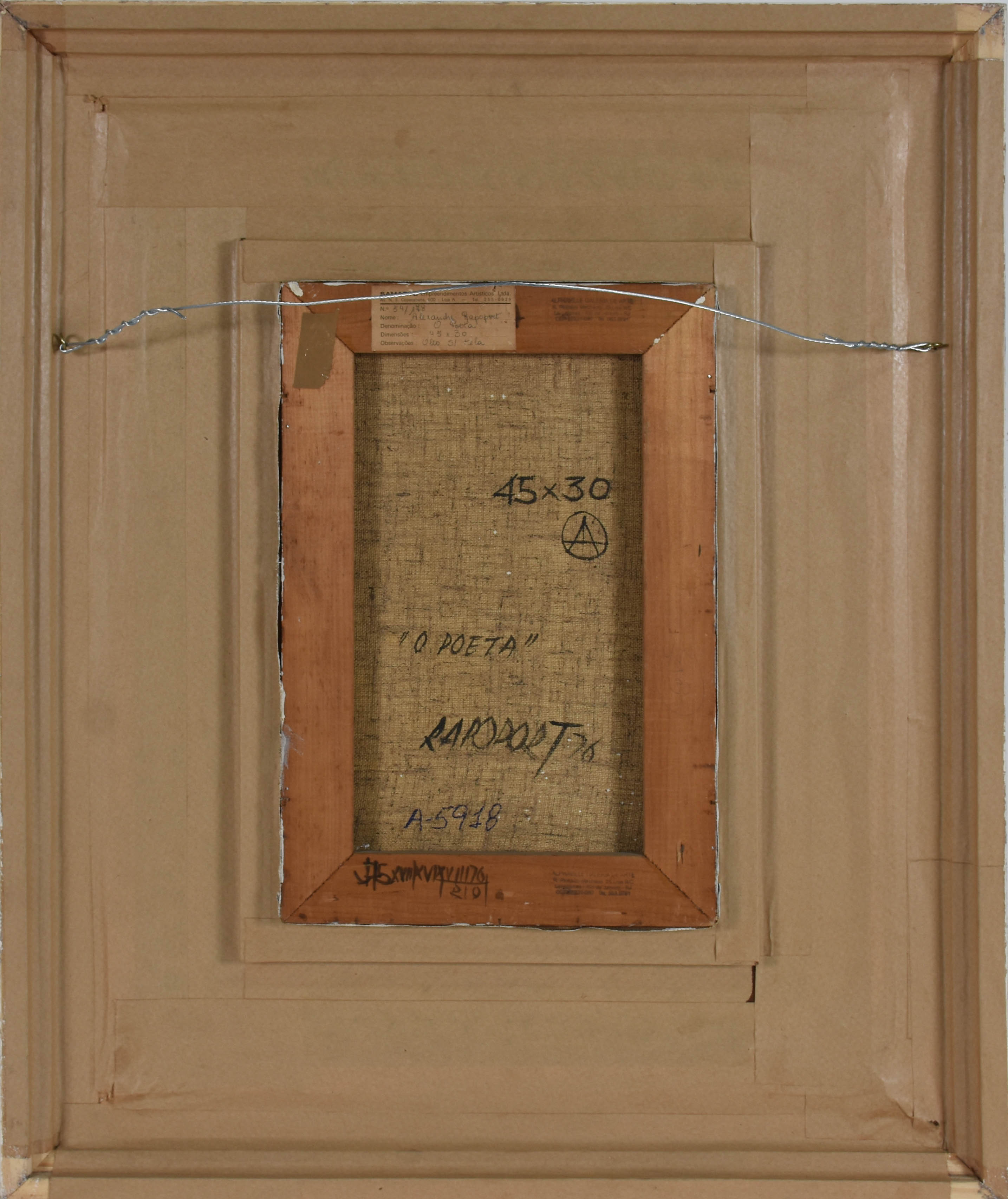 Alexandre Rapoport (1929), O Poeta - foto 4 de 5