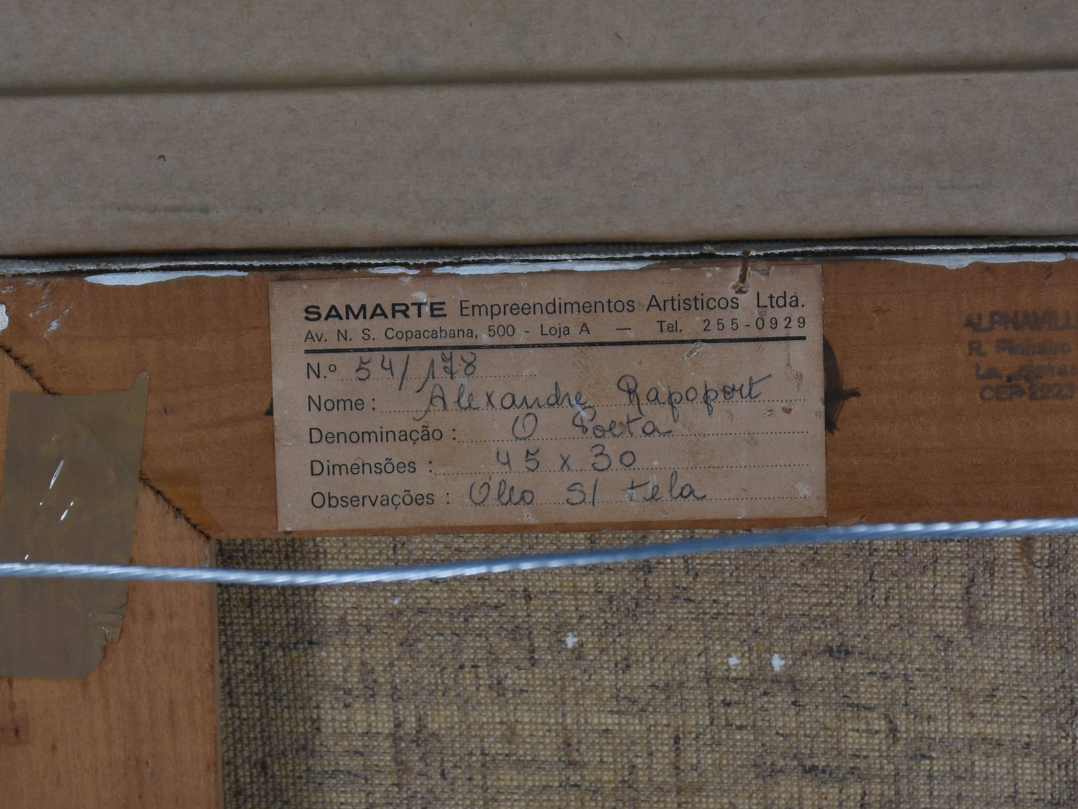 Alexandre Rapoport (1929), O Poeta - foto 5 de 5