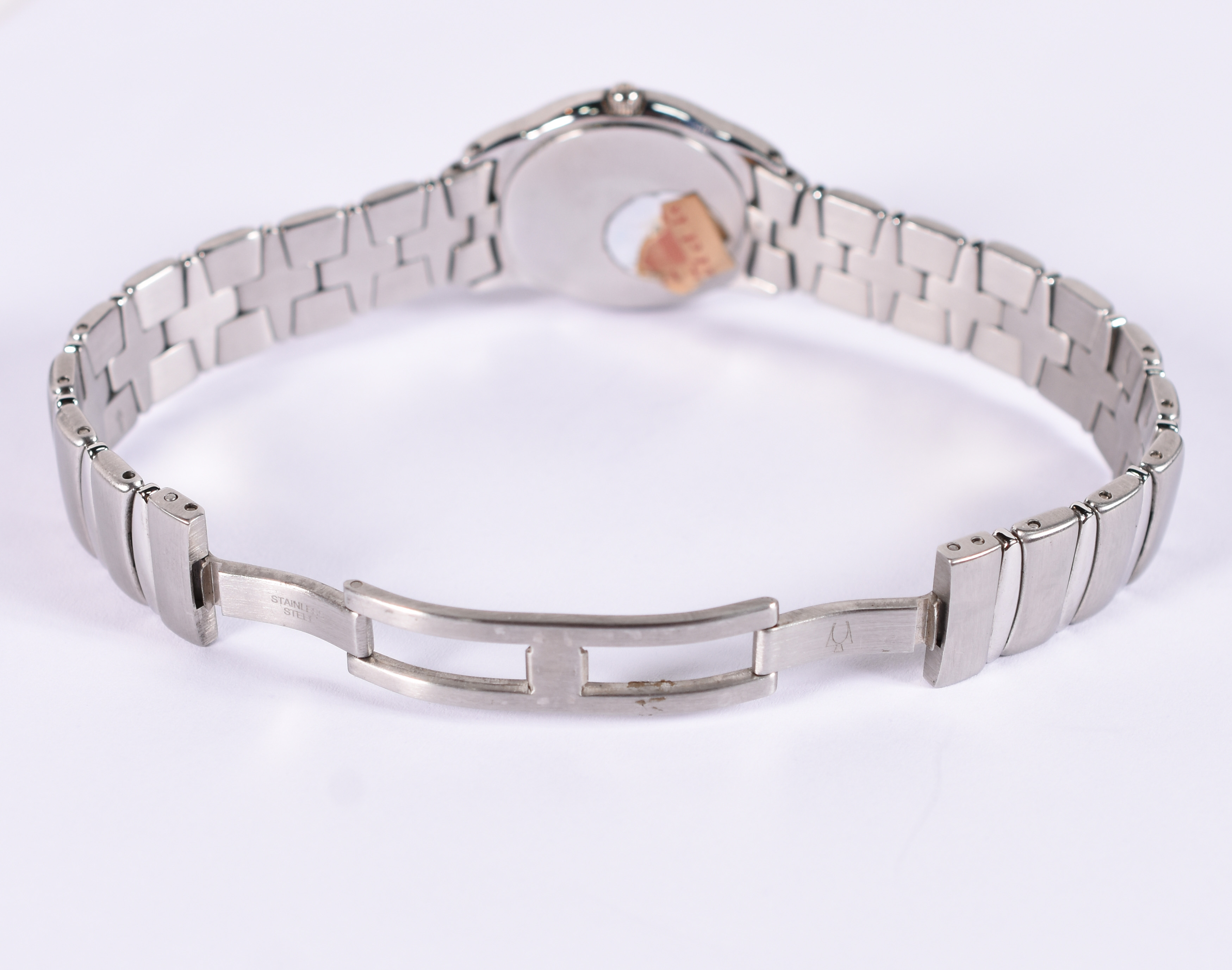 Relógio Bulova feminino, pulseira em aço, calendário, máquina Suíça... - foto 3 de 4