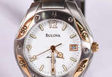 Relógio Bulova masculino, Marine Star, pulseira... - Relógio Bulova masculino, Marine Star, pulseira em aço, calendário, máquina Suíça, na caixa.