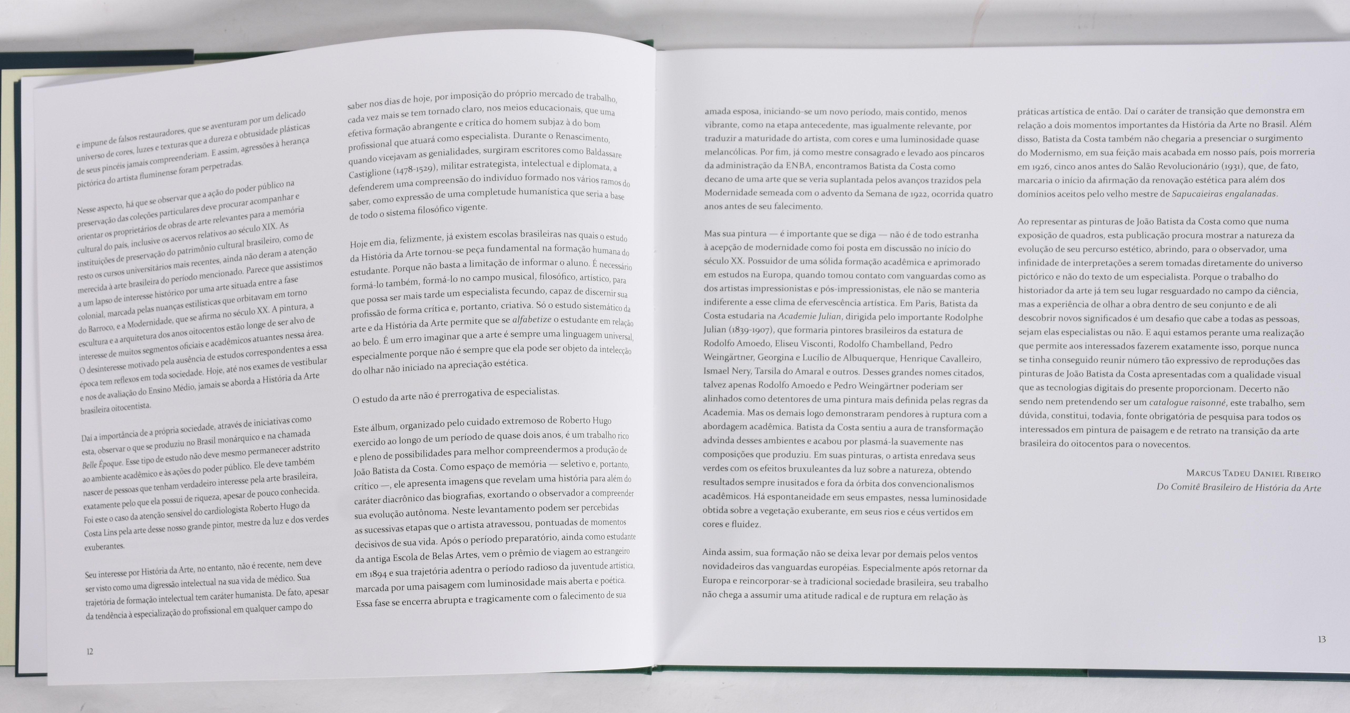 Livro João Batista da Costa, com 120 pinturas selecionadas. Edição do... - foto 3 de 10