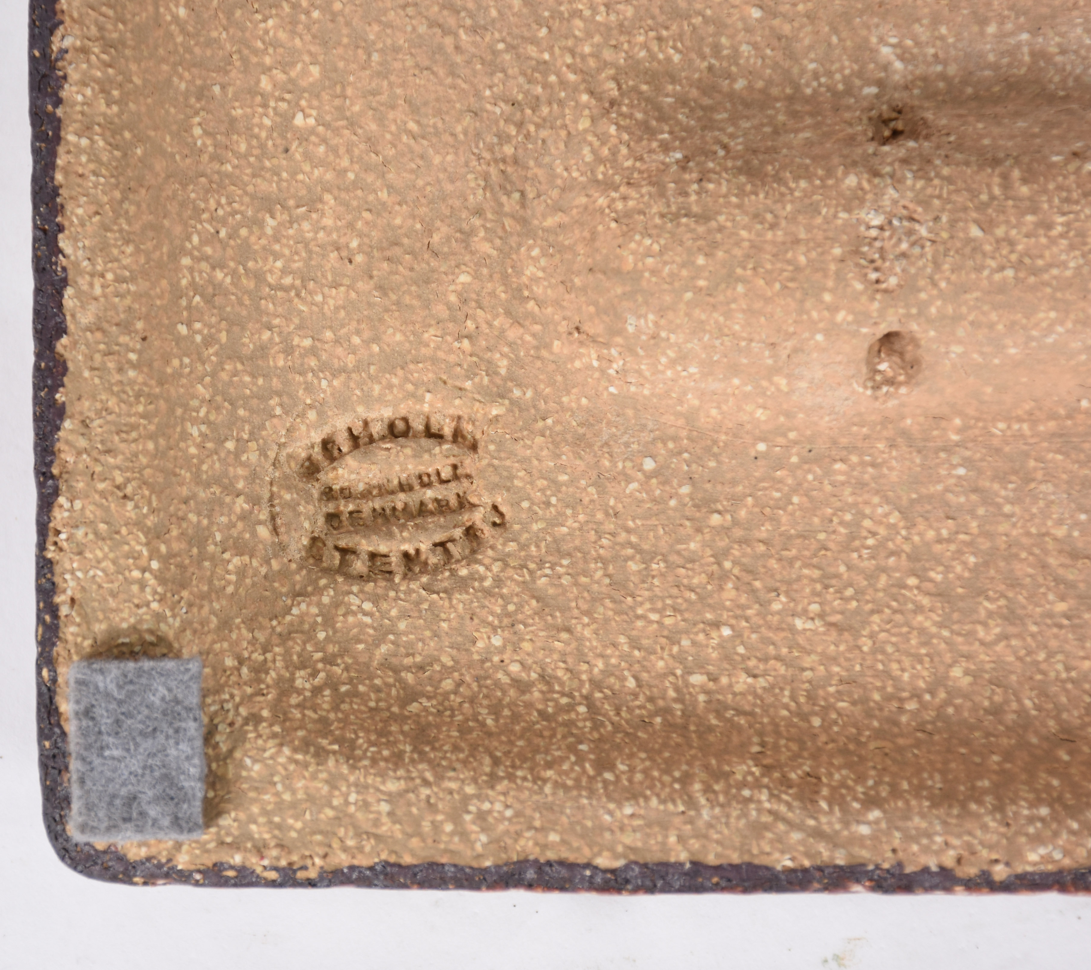 Placa de cerâmica esmaltada, numerada e e com marcações. - foto 5 de 5